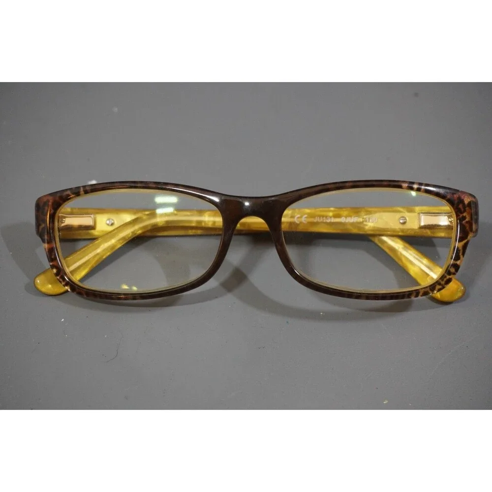Juicy Couture JU131 Havana Leopard Eyeglasses Frame w/ Flexhinge 52-15-135